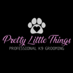 Dog grooming logo